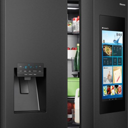 Hisense RQ759N4IBU1 Pure flat Cross Door Smart Refrigerator with Touch ...